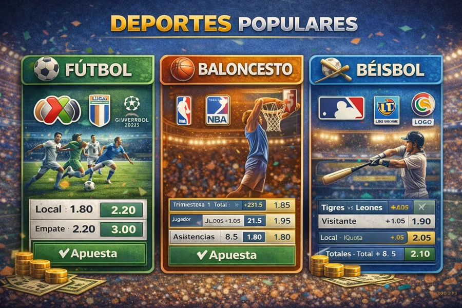 Deportes populares para apuestas deportivas en América Latina