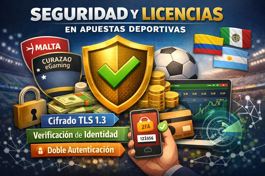 Seguridad y licencias en apuestas deportivas online en Latinoamérica