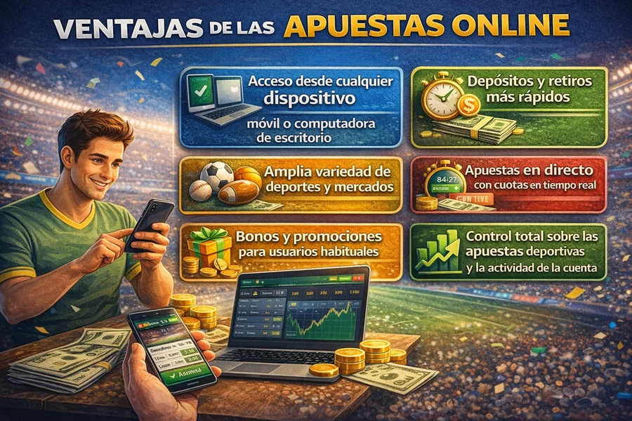 Ventajas de las apuestas deportivas online en América Latina